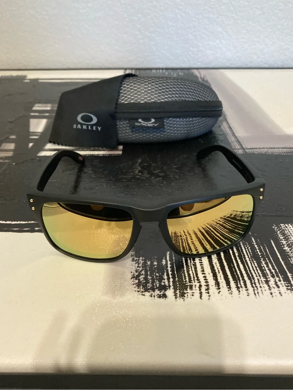 Oakley Holbrook Prizm Polarized 24k Gold OO9102